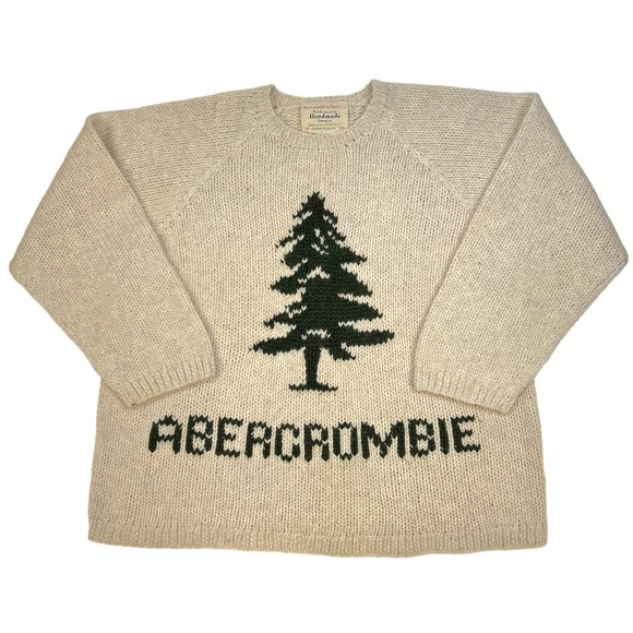 Abercrombie & Fitch Other - Vintage RARE Abercrombie & Fitch Northcountry Handmade Novelty Wool Sweater Med
